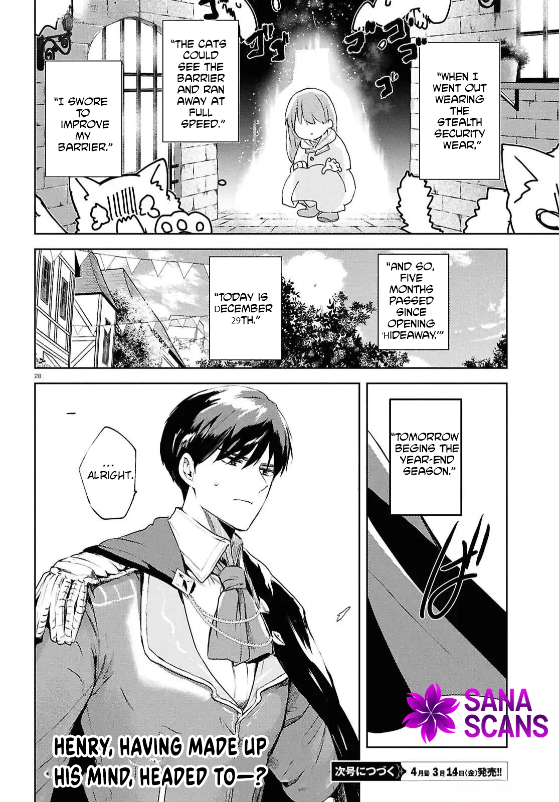 The Hideaway Café: The Mage by Accident and the Visiting Royal Secretary Chapter 3 Page 27